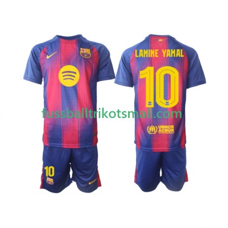Fußballtrikots FC Barcelona Lamine Yamal 10 Champions League Kinder 2025-2026 Kurzarm Heimtrikotsatz kaufen